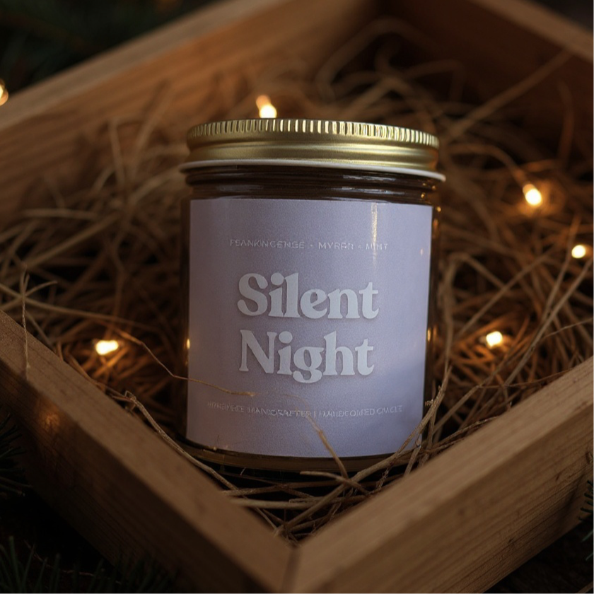 Silent Night Candle