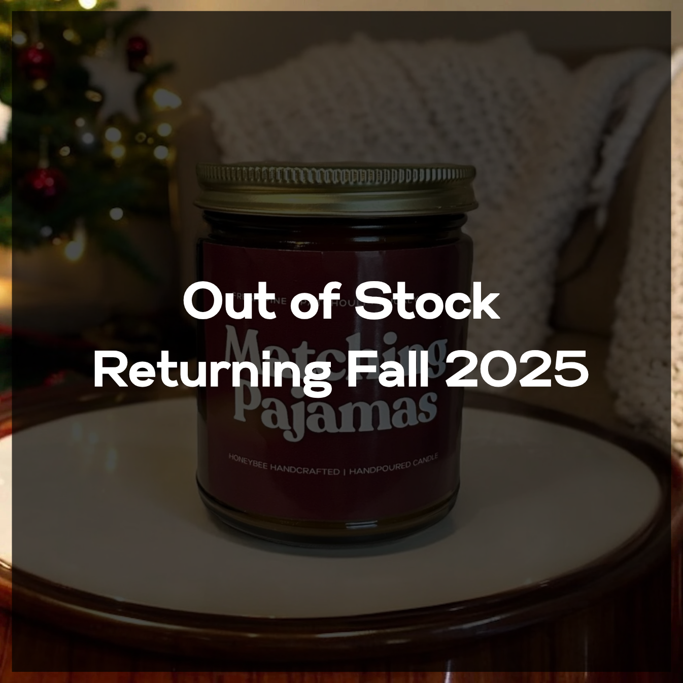 Matching Pajamas Candle