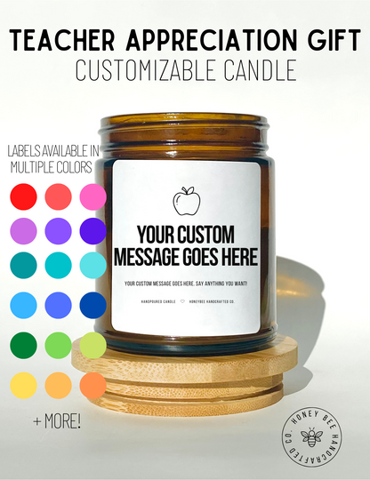 Apple Custom Candle