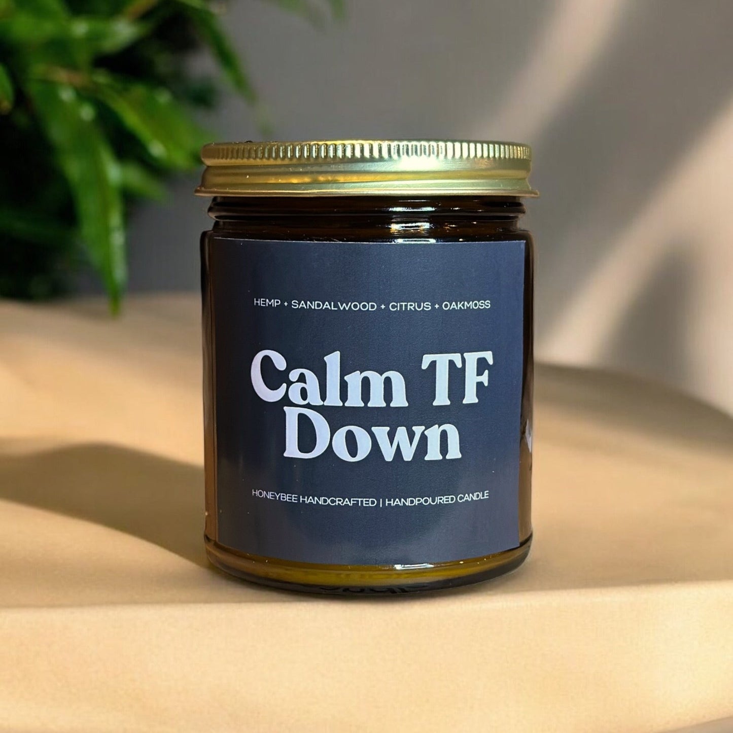 Calm TF Down Candle