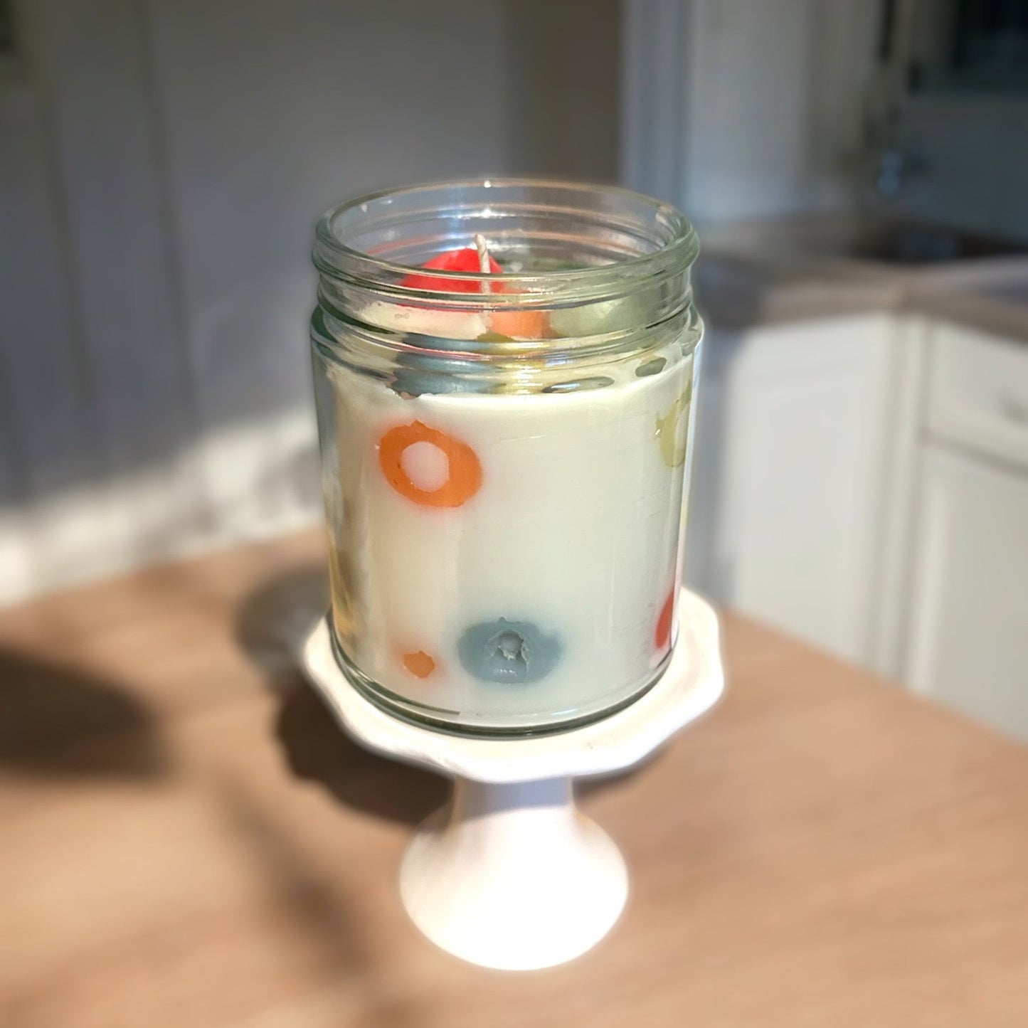 Fruity Loop Cereal Candle