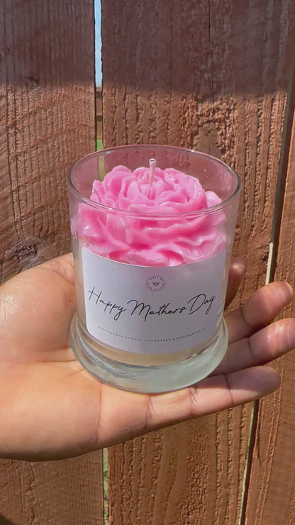 Mothers Day Flower Candles